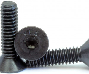 BMI 4/40 x 1/2 Flat Head Steel Screws