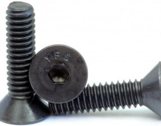 BMI 4/40 x 1/2 Flat Head Steel Screws