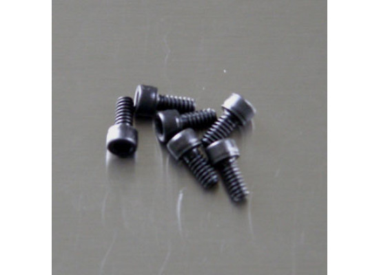 BMI 4/40 x 3/8 Cap Head Steel Screws