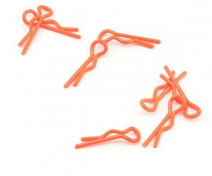 Core RC Small Body Clips - Fluorescent Red